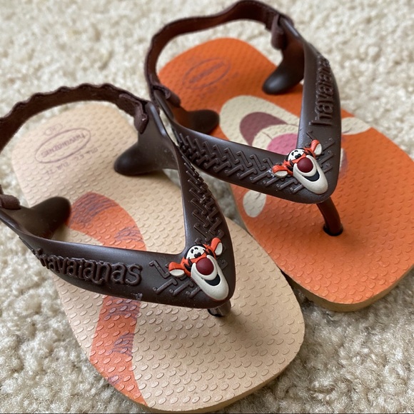 Havianas Tigger Sandals 6C EUC - Picture 5 of 5